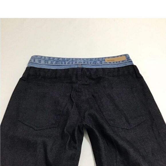 GRLFND Blue Double Waisted Denims Size 26 - Picture 7 of 11